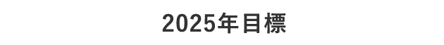 2025年目標